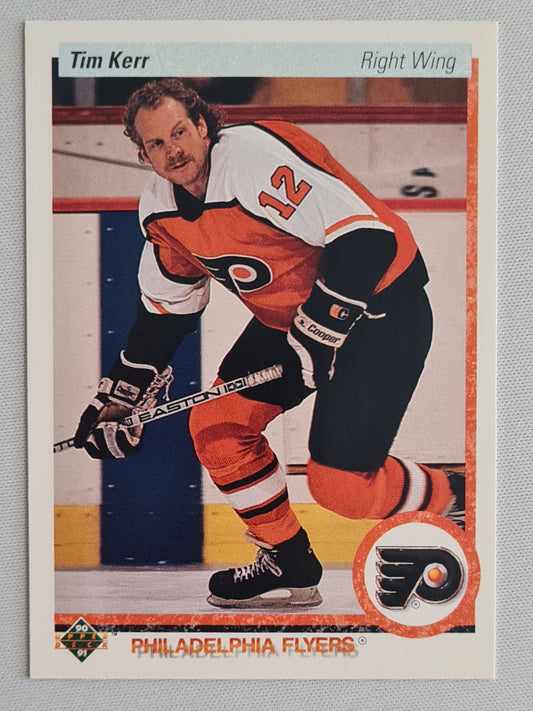 Tim Kerr - 1990 Upper Deck NHL Ice Hockey Philadelphia Flyers #247