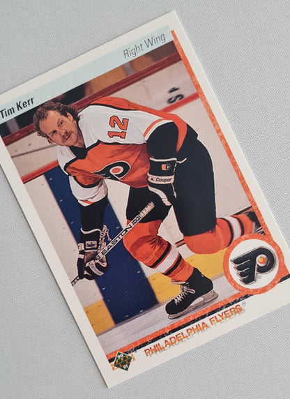 Tim Kerr - 1990 Upper Deck NHL Ice Hockey Philadelphia Flyers #247