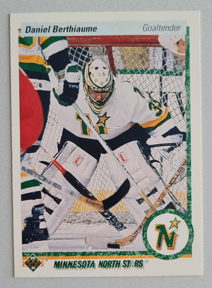 Daniel Berthiaume - 1990 Upper Deck NHL Ice Hockey Minnesota North Stars #381