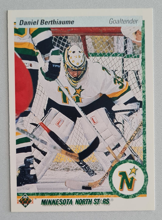 Daniel Berthiaume - 1990 Upper Deck NHL Ice Hockey Minnesota North Stars #381
