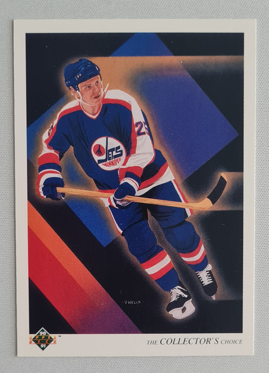 Thomas Steen - 1990 Upper Deck NHL Ice Hockey Winnipeg Jets #313