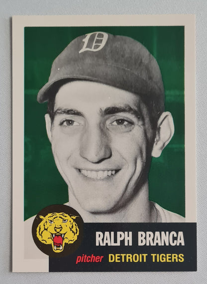 Ralph Branca - 1991 Topps The Ultimate Baseball Archives 1953 Series - MLB Detroit Tigers #293
