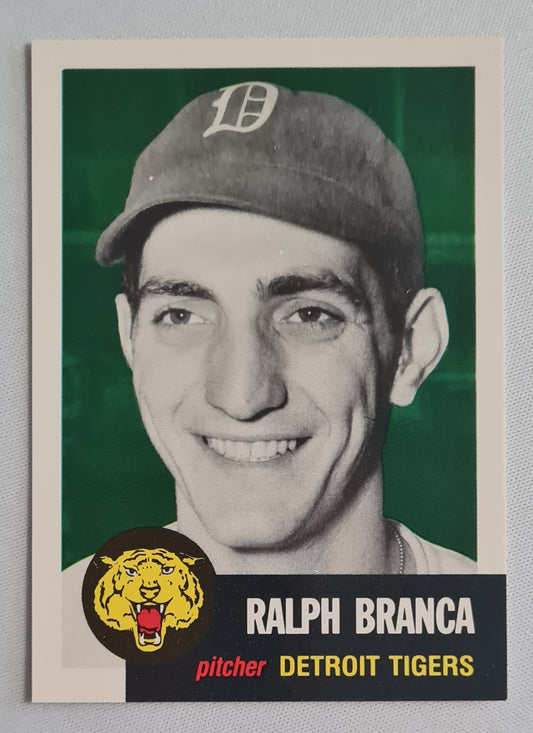 Ralph Branca - 1991 Topps The Ultimate Baseball Archives 1953 Series - MLB Detroit Tigers #293