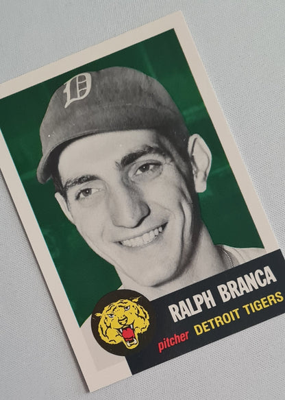 Ralph Branca - 1991 Topps The Ultimate Baseball Archives 1953 Series - MLB Detroit Tigers #293