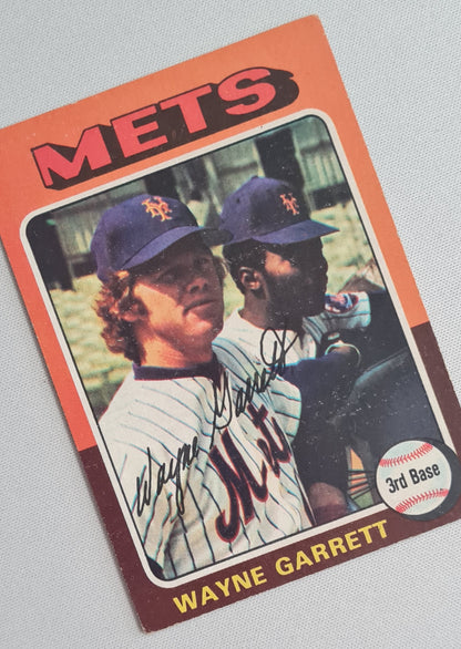 Wayne Garrett - 1975 Topps "Chewing Gum" MLB NY Mets #111