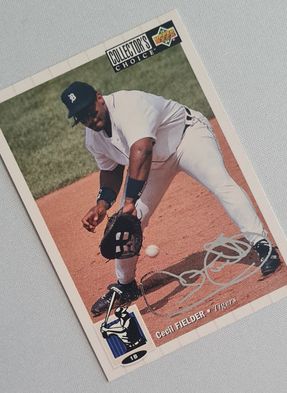 Cecil Fielder - 1993 Upper Deck Collector's Choice MLB Detroit Tigers #100