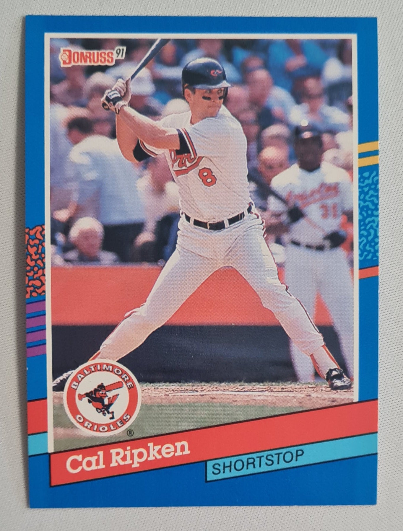 Cal Ripken Jr. - 1990 Donruss Leaf MLB Baseball Baltimore Orioles #223