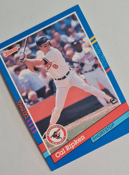 Cal Ripken Jr. - 1990 Donruss Leaf MLB Baseball Baltimore Orioles #223