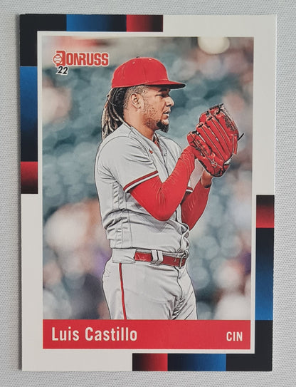 Luis Castillo - 2022 Panini Donruss Baseball 1988 Retro MLB Cincinnati Reds #253