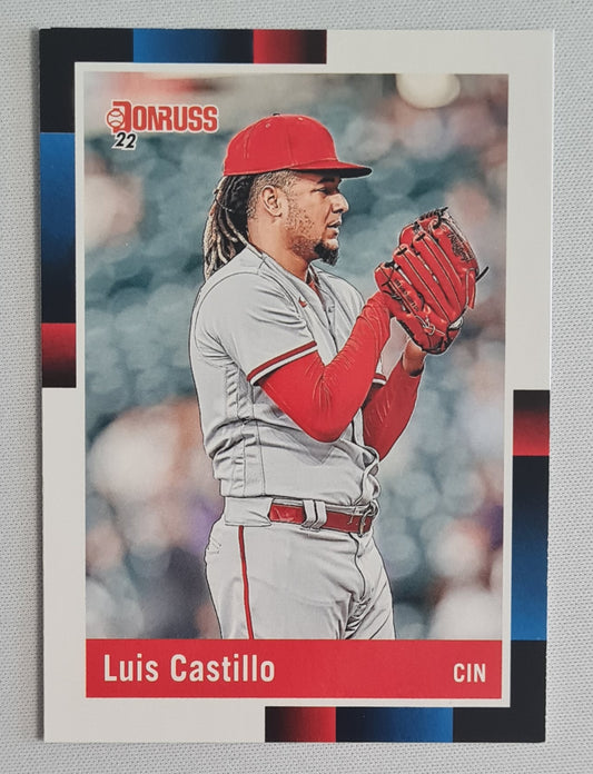 Luis Castillo - 2022 Panini Donruss Baseball 1988 Retro MLB Cincinnati Reds #253
