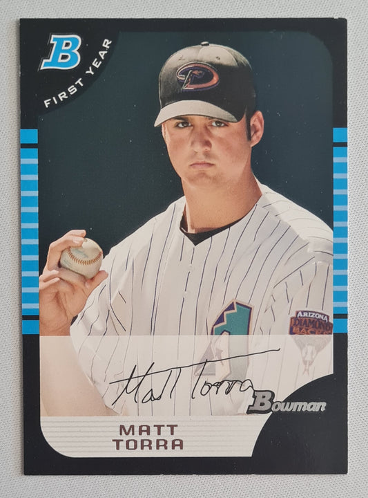 Matt Torra - 2005 Topps Bowman Arizona Diamondbacks Pitcher #BDP67
