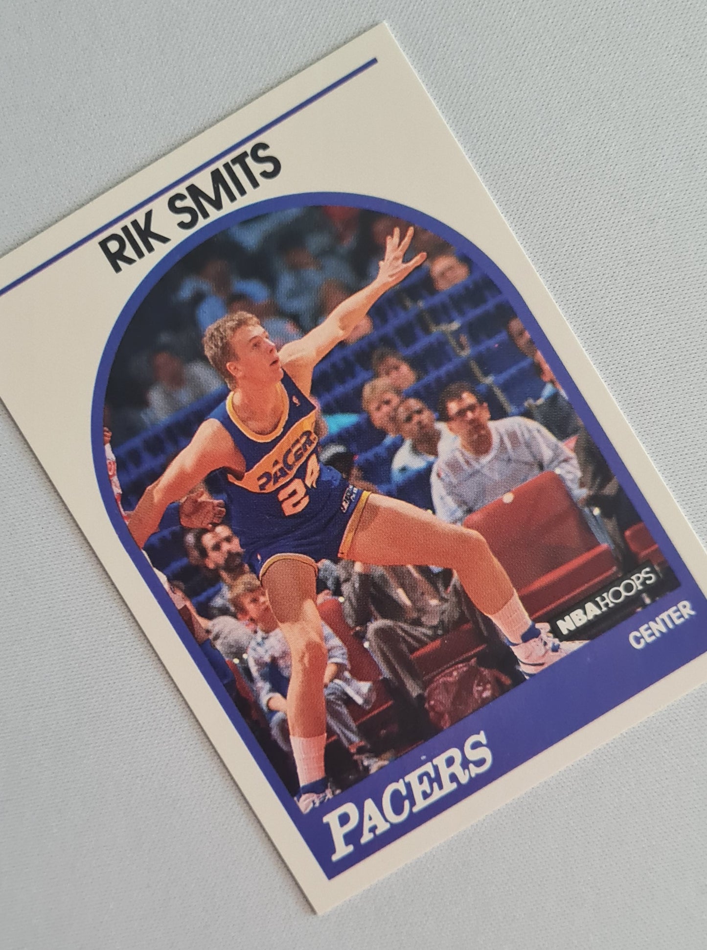 Rik Smits - 1989 NBA Hoops Rookie Card Indiana Pacers #37