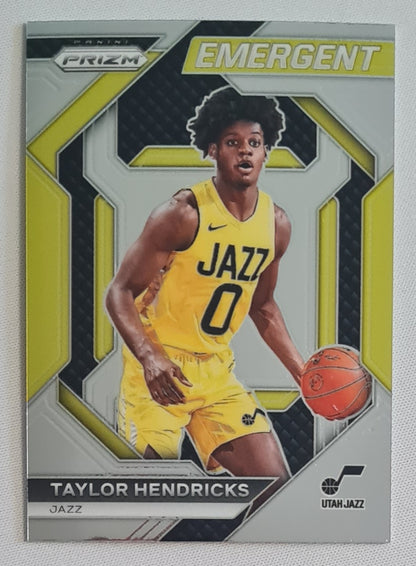 Taylor Hendricks - 2023/24 Panini Prizm Basketball NBA Utah Jazz Emergent #30
