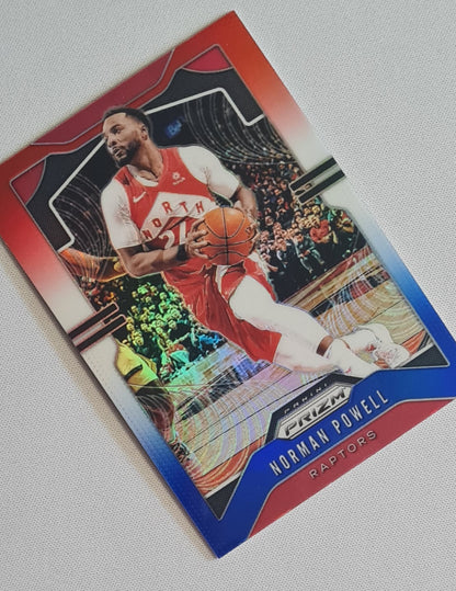 Norman Powell -2019/20 Panini Prizm Basketball NBA Toronto Raptors #159  Red/Whte/Blue Prizm