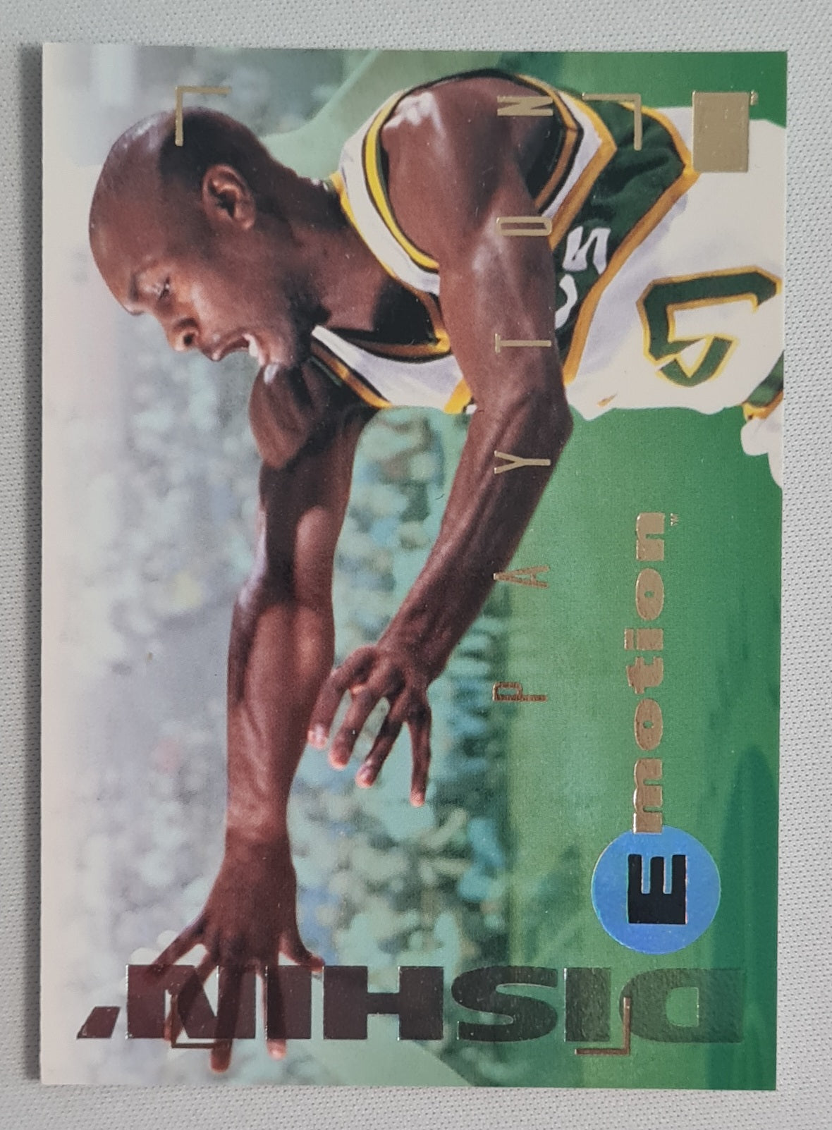 Gary Payton - 1995 SkyBox NBA Basketball Seattle Super Sonics E-Motion #92