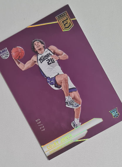 Colby Jones - 2023/24 Panini Donruss Elite /49 #210 Sacramento Kings