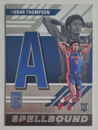 Ausar Thompson - 2023/24 Panini Donruss Elite Spellbound A #20 Detroit Pistons