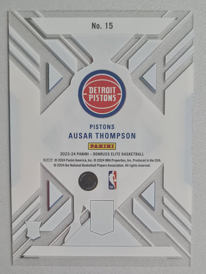 Ausar Thompson - 2023/24 Panini Donruss Elite Clarity #15 Detroit Pistons