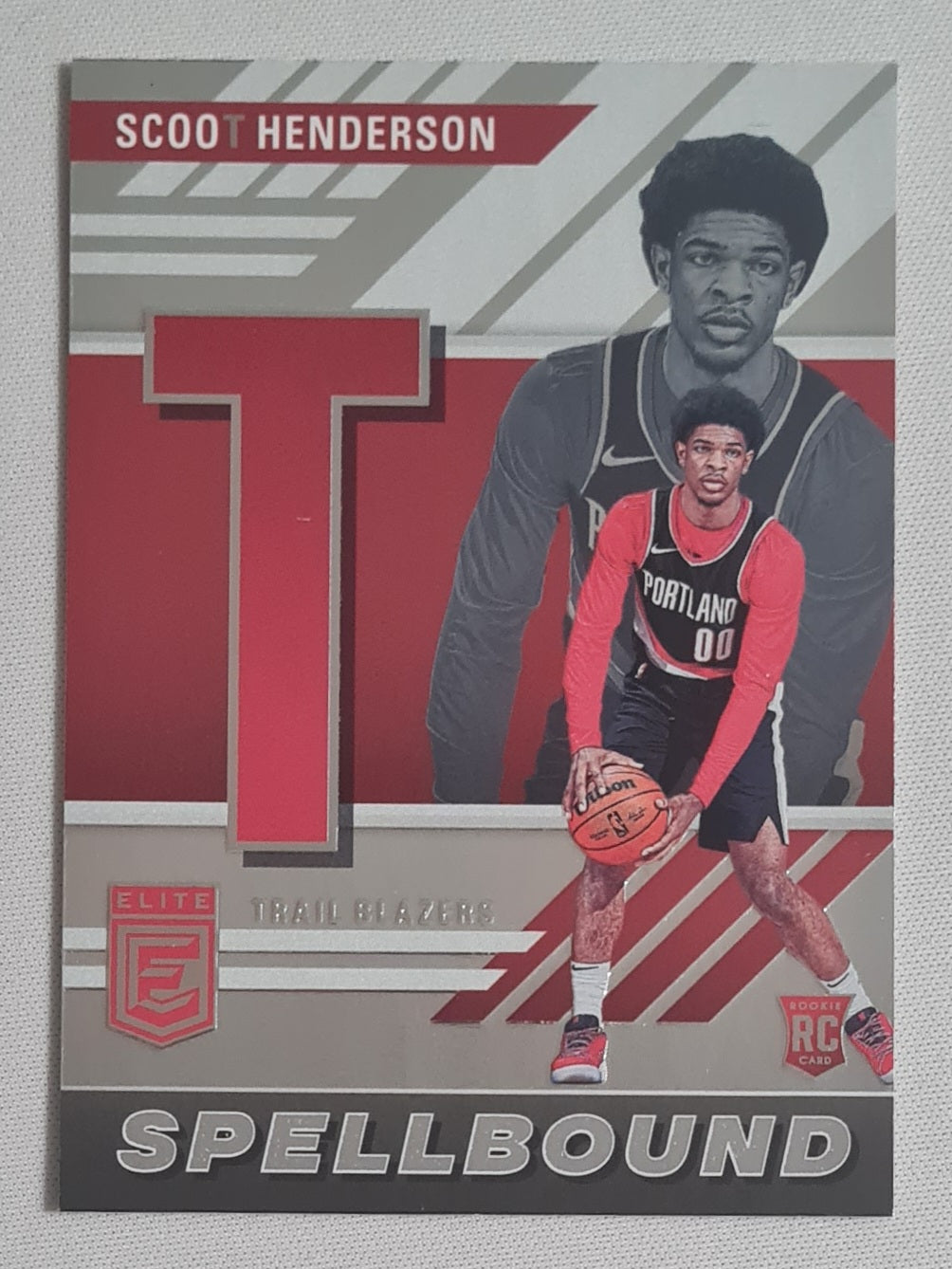 Scoot Henderson - 2023/24 Panini Donruss Elite Spellbound T #15 Portland Trail Blazers