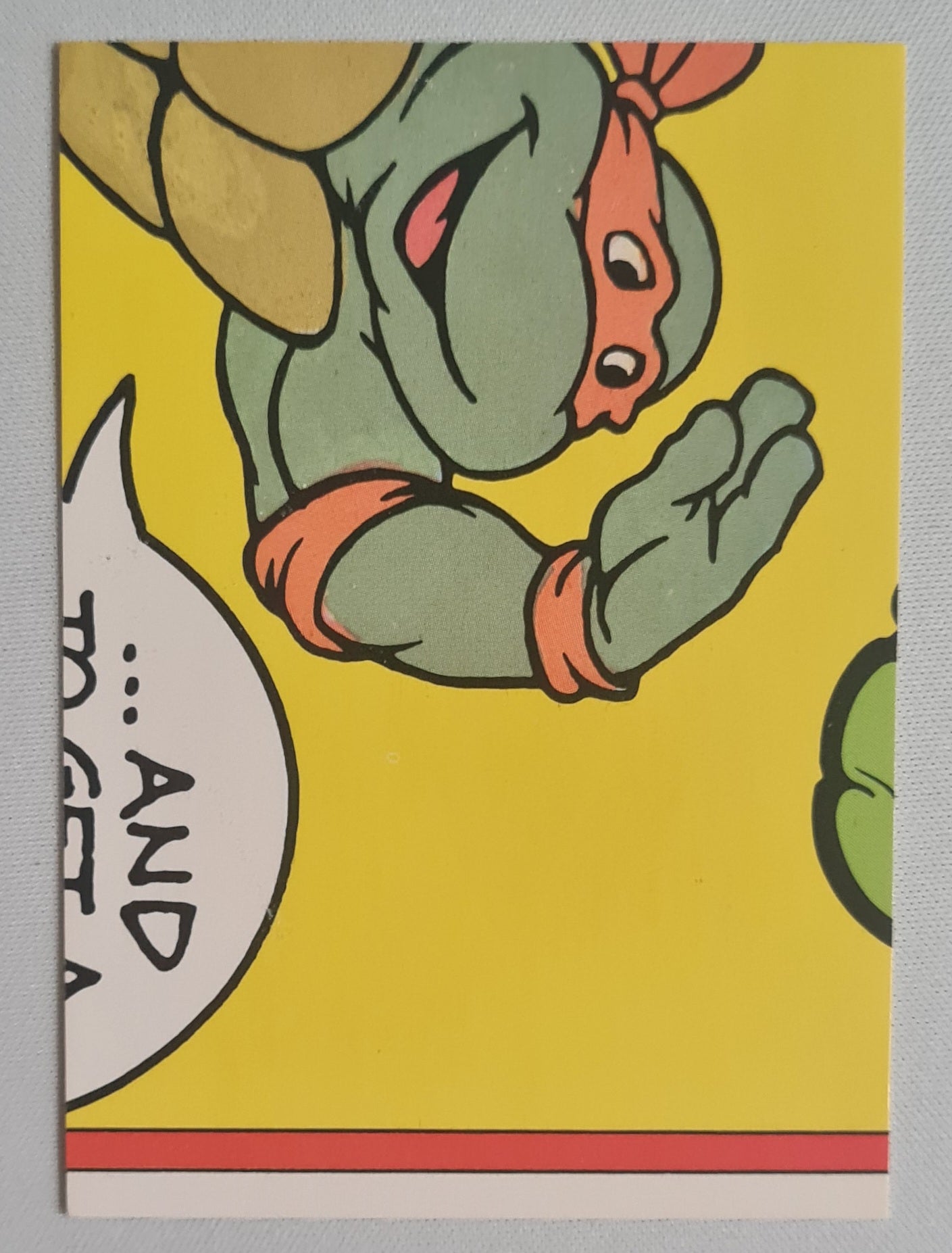 Teenage Mutant Ninja Turtles - 1989 Topps Stickers Turtle Power #8
