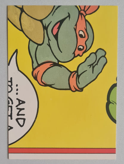 Teenage Mutant Ninja Turtles - 1989 Topps Stickers Turtle Power #8