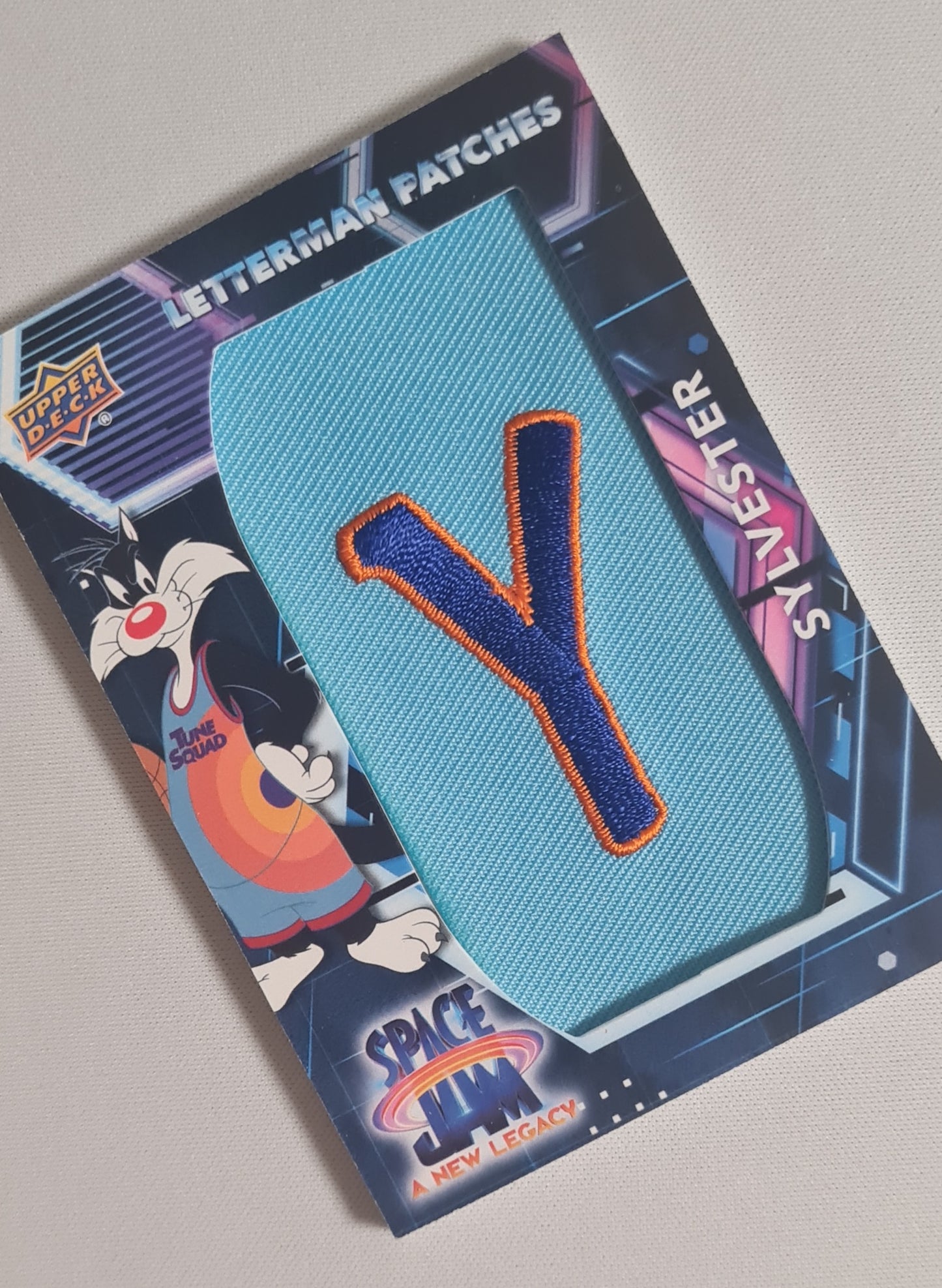 Sylvester - 2021 Upper Deck Space Jam A New Legacy Letterman Patches Y #LP-SY