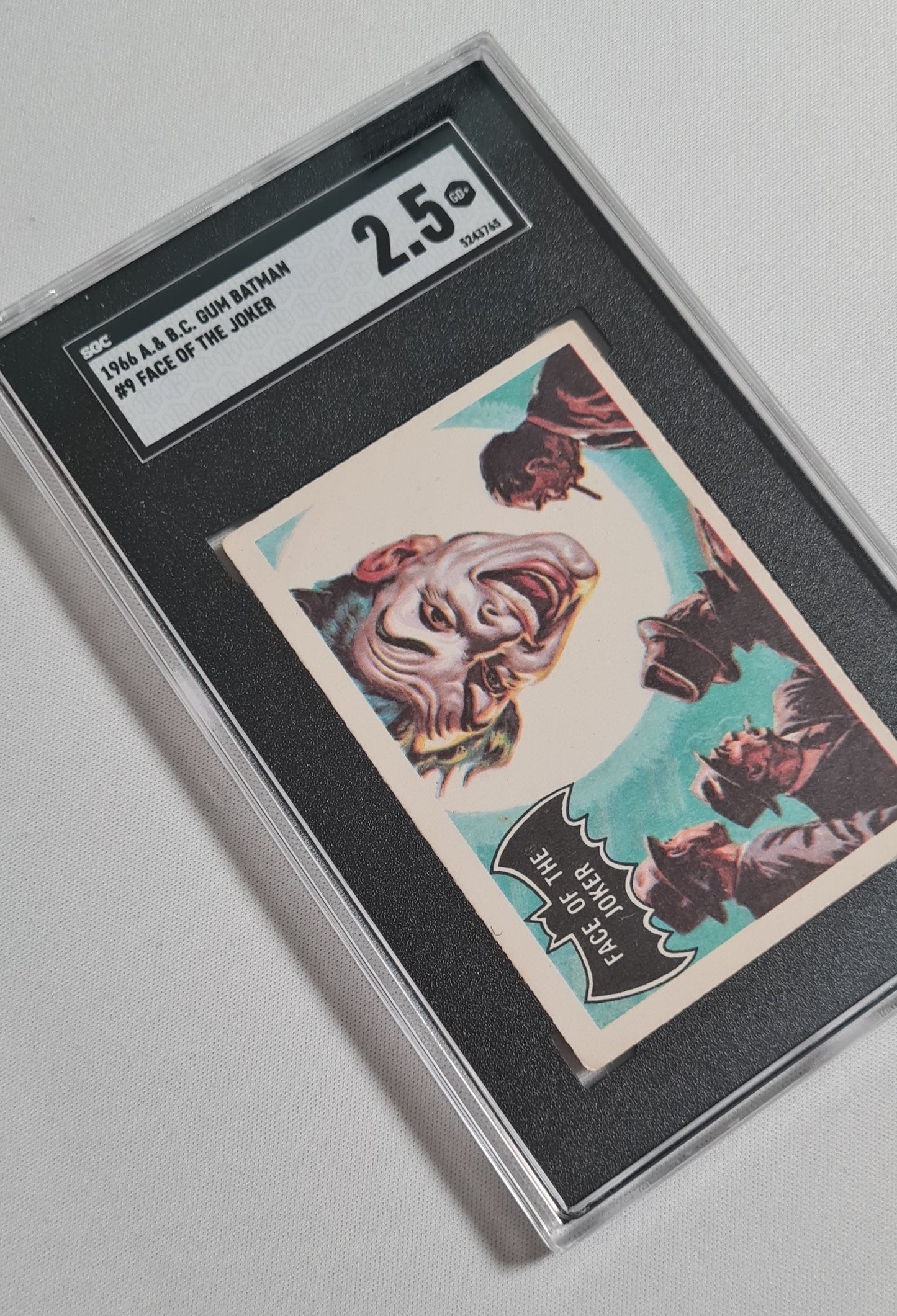 Batman - 1966 A. & B.C. Gum Face of the Joker SGC 2.5 #9