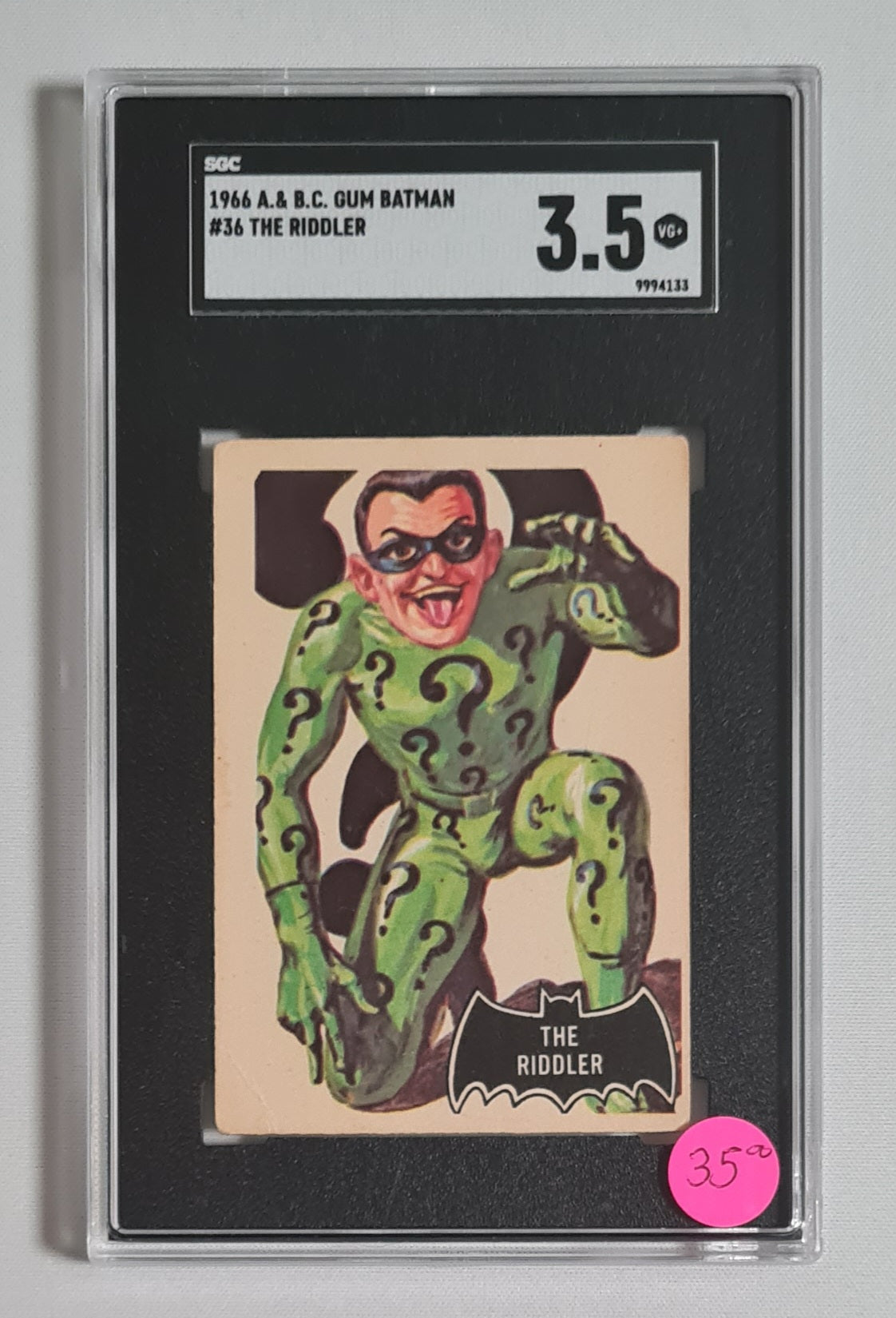 Batman - 1966 A. & B.C. Gum The Riddler SGC 3.5 #36