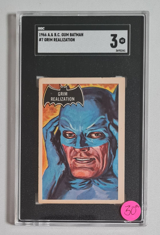 Batman - 1966 A. & B.C. Gum Grim Realization SGC 3 #7