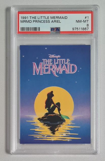 The Little Mermaid - 1991 Mermaid Princess Ariel PSA 8 #1