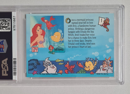 The Little Mermaid - 1991 Mermaid Princess Ariel PSA 8 #1