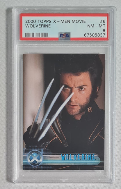 Wolverine - 2000 Topps X-Men Movie PSA 8 #6