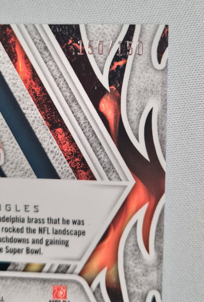 Jalen Hurts - 2023 Panini Phoenix Football "Fire Forged" Teal NFL Philadelphia Eagles #FF-3 /150