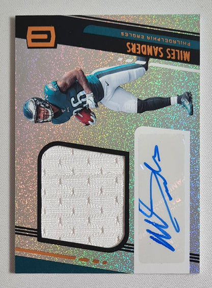 Miles Sanders - 2019 Panini Unparalleled Football NFL Eagles #324 /Patch /Auto