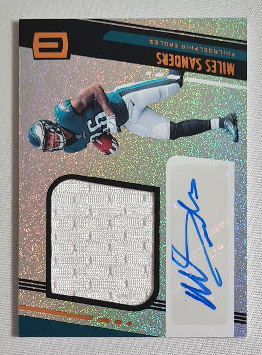 Miles Sanders - 2019 Panini Unparalleled Football NFL Eagles #324 /Patch /Auto