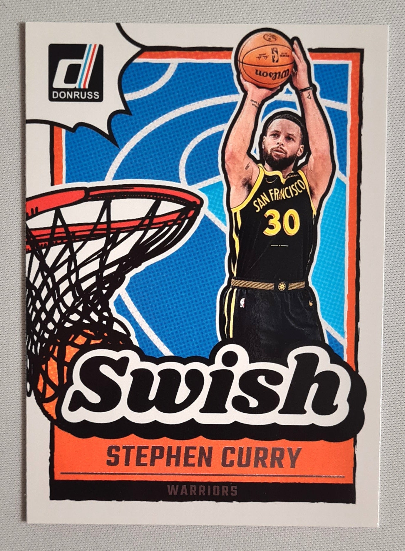 Stephen Curry - 2024/25 Panini Donruss Basketball "Swish" NBA Golden State Warriors #3