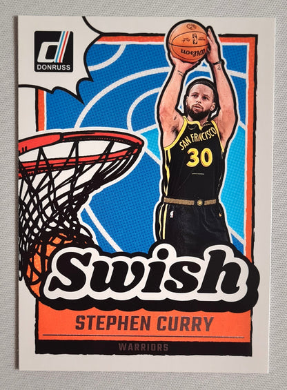 Stephen Curry - 2024/25 Panini Donruss Basketball "Swish" NBA Golden State Warriors #3