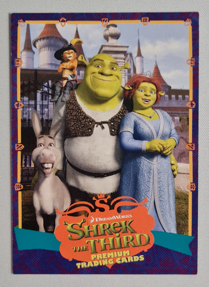 Shrek - 2007 DreamWorks Inkworks Shrek the Third Premium Trading Card #S3-1