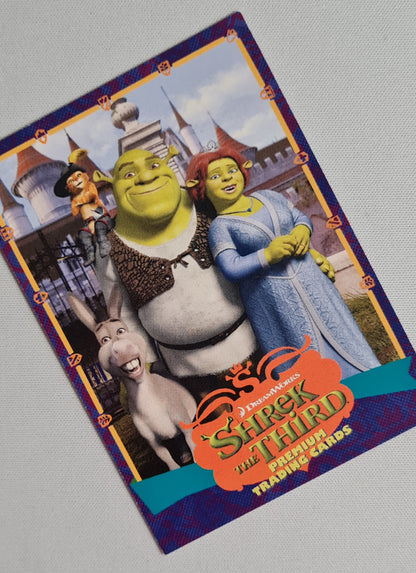 Shrek - 2007 DreamWorks Inkworks Shrek the Third Premium Trading Card #S3-1