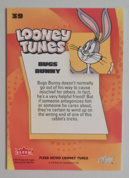 Bugs Bunny - 2024 Upper Deck/Fleer - Retro Looney Tunes  #39