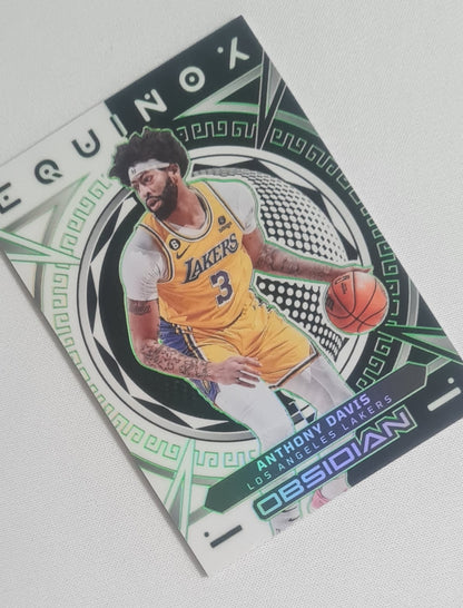 Anthony Davis - 2022/23 Panini Obsidian Basketball NBA LA Lakers #22 Green Equinox /25