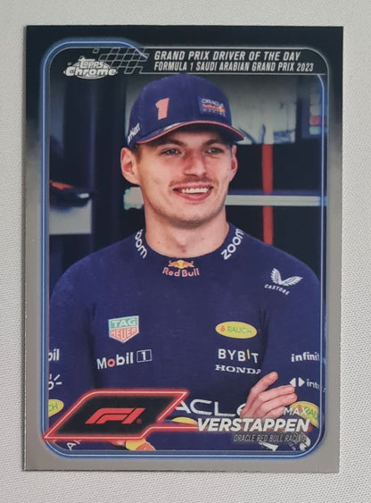 Max Verstappen - 2024 Topps Chrome Formula 1 Oracle Red Bull Racing #160