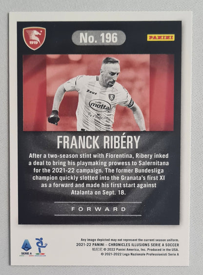 Franck Ribery - 2021/22 Panini Chronicles Illusions Serie A Soccer #196