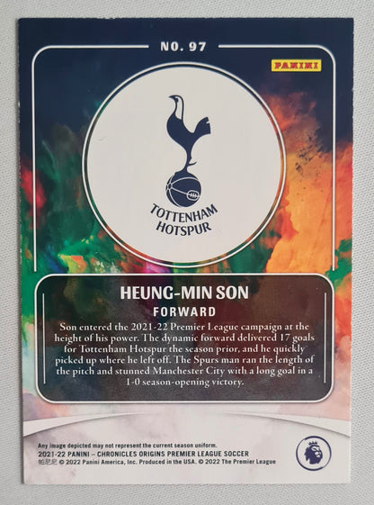 Heung-Min Son - 2021/22 Panini Chronicles Origins Premier League Soccer Tottenham #97