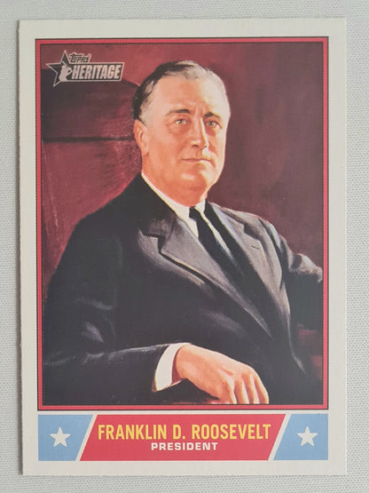 Franklin D. Roosevelt - 2025 Topps Former President United States of America - Notable Americans #NS-19
