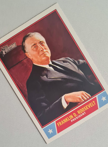 Franklin D. Roosevelt - 2025 Topps Former President United States of America - Notable Americans #NS-19