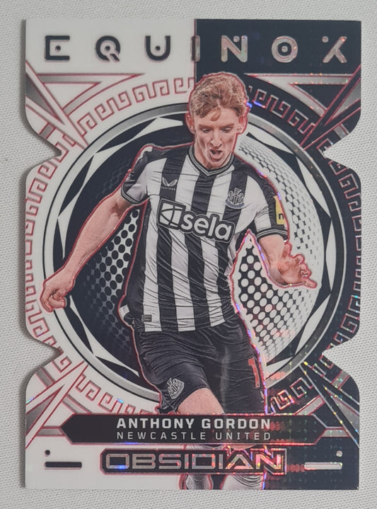 Anthony Gordon - 2023/24 Panini Obsidian Equinox Soccer Newcastle United #11 Die Cut Red /75