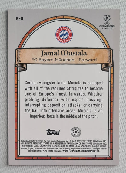 Jamal Musiala - 2023 Topps UEFA Champions League Renaissance FC Bayern Munchen #R-6