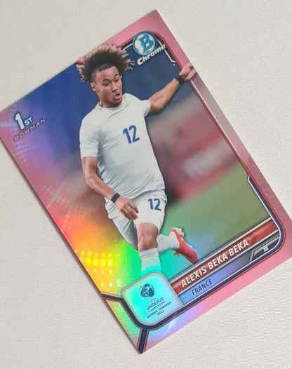 Alexis Beka Beka - 2022 Topps Chrome Bowman #114 Pink Refractor /150