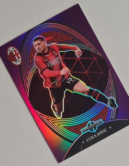 Luka Jovic - 2024 Daka "AC Milan Team Box" #HO-1 /79 Purple Prizm Refractor